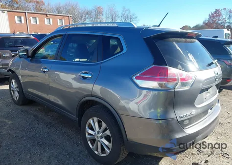 2015 Nissan Rogue Sv from USA, damaged, VIN KNMAT2MV2FP586407